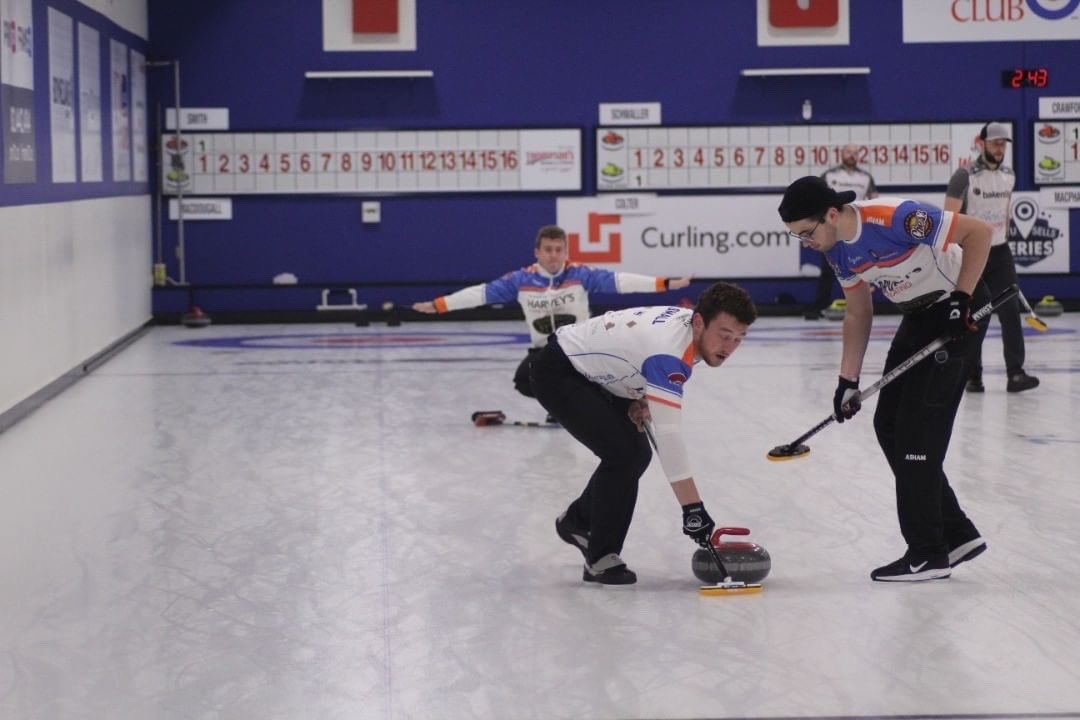Improved our record to 5-0 tonight after a strong game vs Team Thomas. 

Tomorrow we got 2 big games. 

1:30 pm vs Team Symonds 
7:30 pm vs Team O’Leary

Let’s keep it up! 🥌
