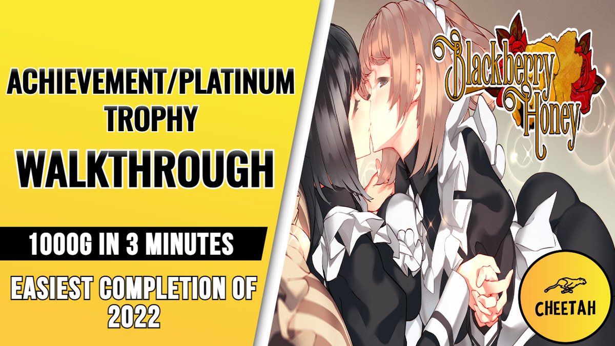 CheetahsGuides's tweet image. 🚨 Giveaway 🚨

I'm giving away a code for Blackberry Honey on #Xbox 

EASIEST COMPLETION OF 2022! 

To Enter:
1. Follow Me
2. Retweet
3. Optional increase your chances of winning by commenting on my Achievement Walkthrough here
youtu.be/lP16IeUS0xs
Announcing Winner 2/18/22