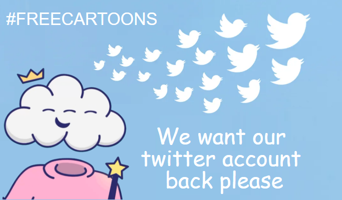 remnty's tweet photo. @cartoonsnft This one if twitter anoying us again lol https://t.co/JG2XXvoIGN