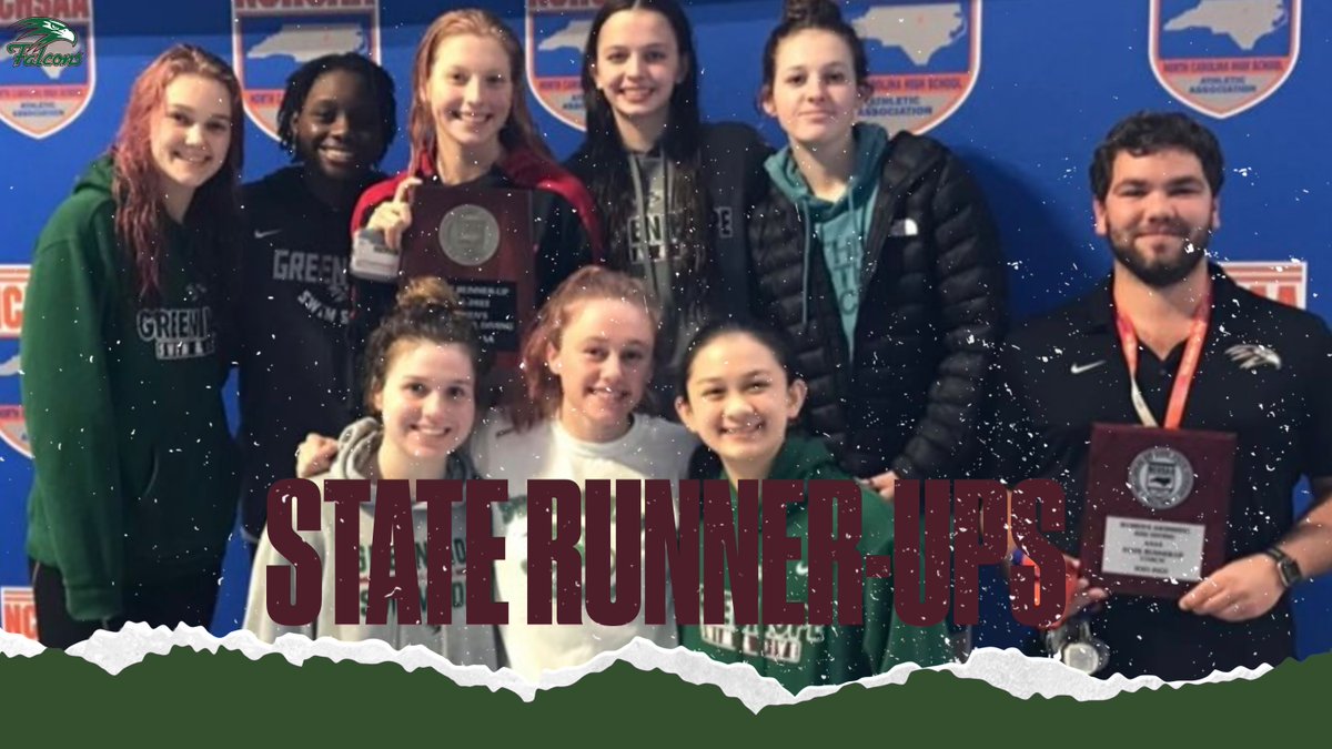 GHHSSports's tweet photo. Congratulations to our Women’s Swimming &amp; Diving team on becoming the State Runner Ups today at the @NCHSAA 4A State Championship today! #WeAreGreenHope https://t.co/BhA16iPtjD
