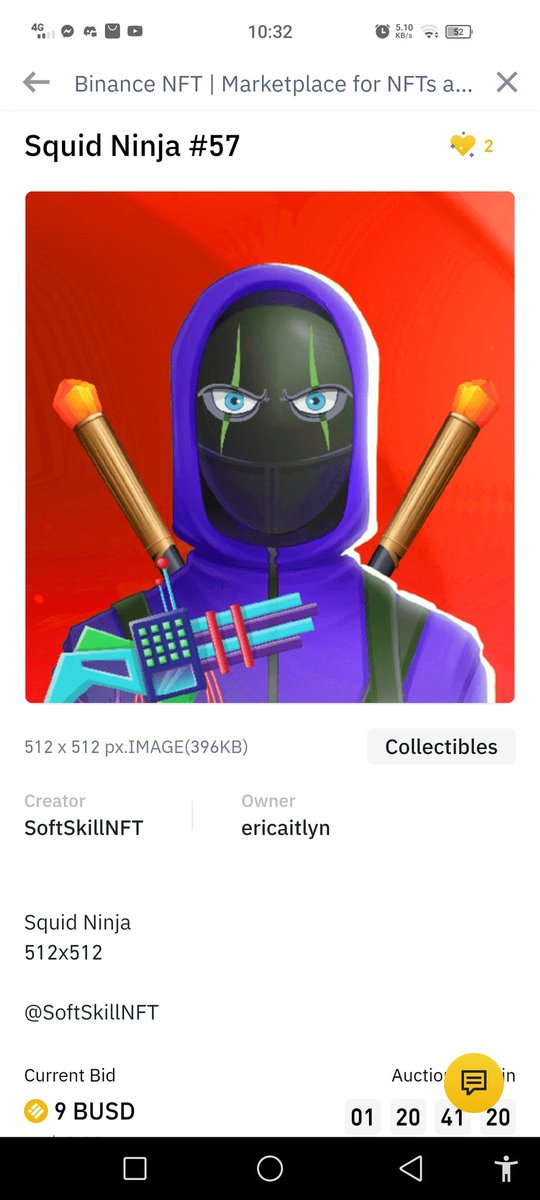 ericaitlyn's tweet photo. My 1st nft selling😂😂😂 https://t.co/QNloyxPRVP