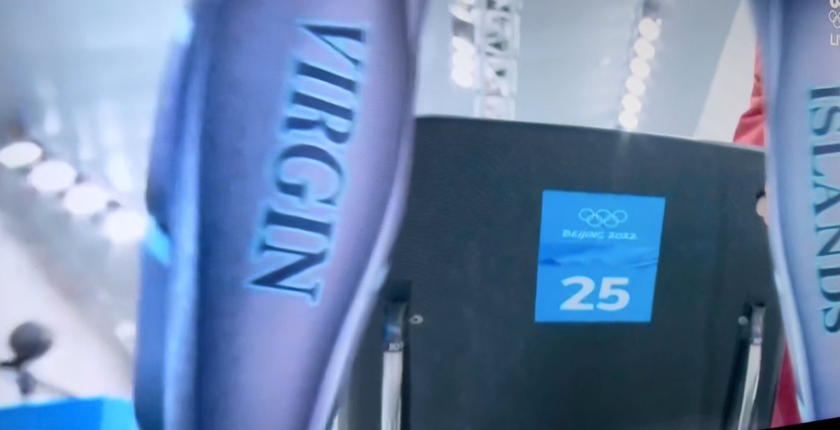 Saw the Virgin Islands on National TV competing in 25 degrees going 74 miles per hour with no engine. Nuff Respek <a href="/KatieTannenbaum/">Katie Tannenbaum</a> . Proud to have you displayed in Win Mill 2.⭕️. Respek.