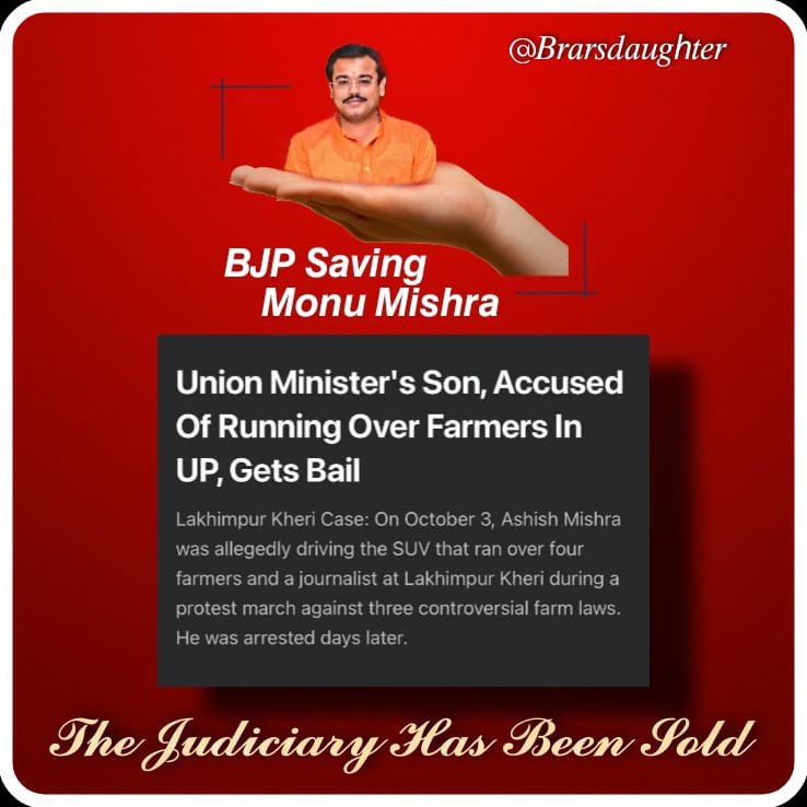 Gurwind45589679's tweet photo. Modi and yogi are continuing to say that there are less crimes under Bjp that is because it’s Bjp who does more crimes if different rulings parties are in power and  blame it on others #BJPSavingMonuMishra https://t.co/3Mg2LWL0Ow