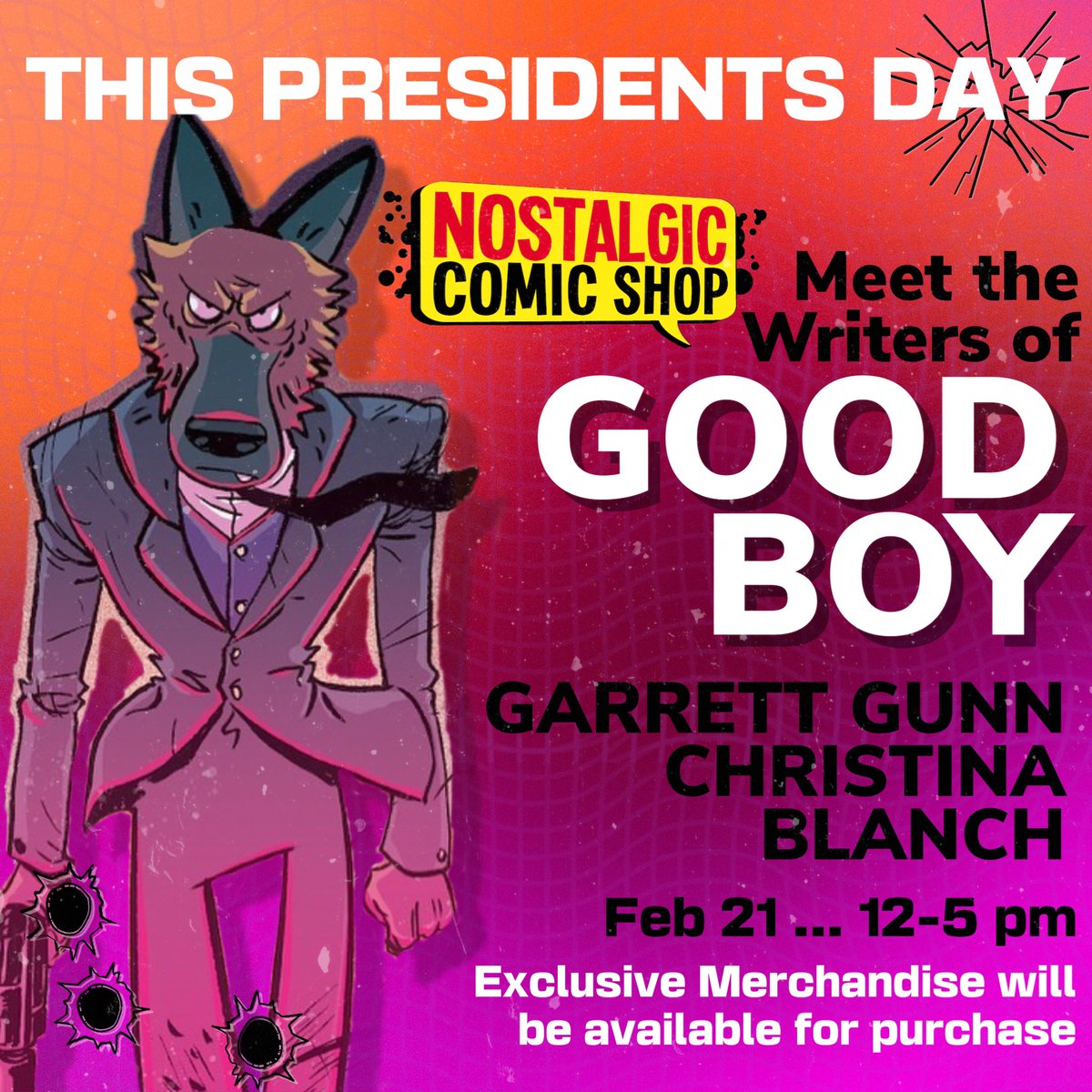 NostalgicComics's tweet photo. Click on the link for more details https://t.co/0GD6xZhu2h #SGVcomicshop #comicbooksigning #presidentsday #comicshop #indycomics #Goodboycomic https://t.co/Caxh5dPkA0
