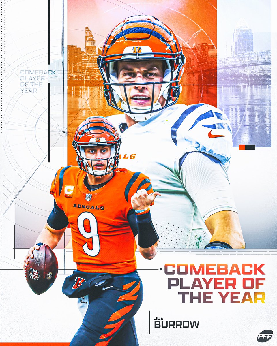 Joe Burrow: 2021 NFL Comeback Player of the Year 🏆