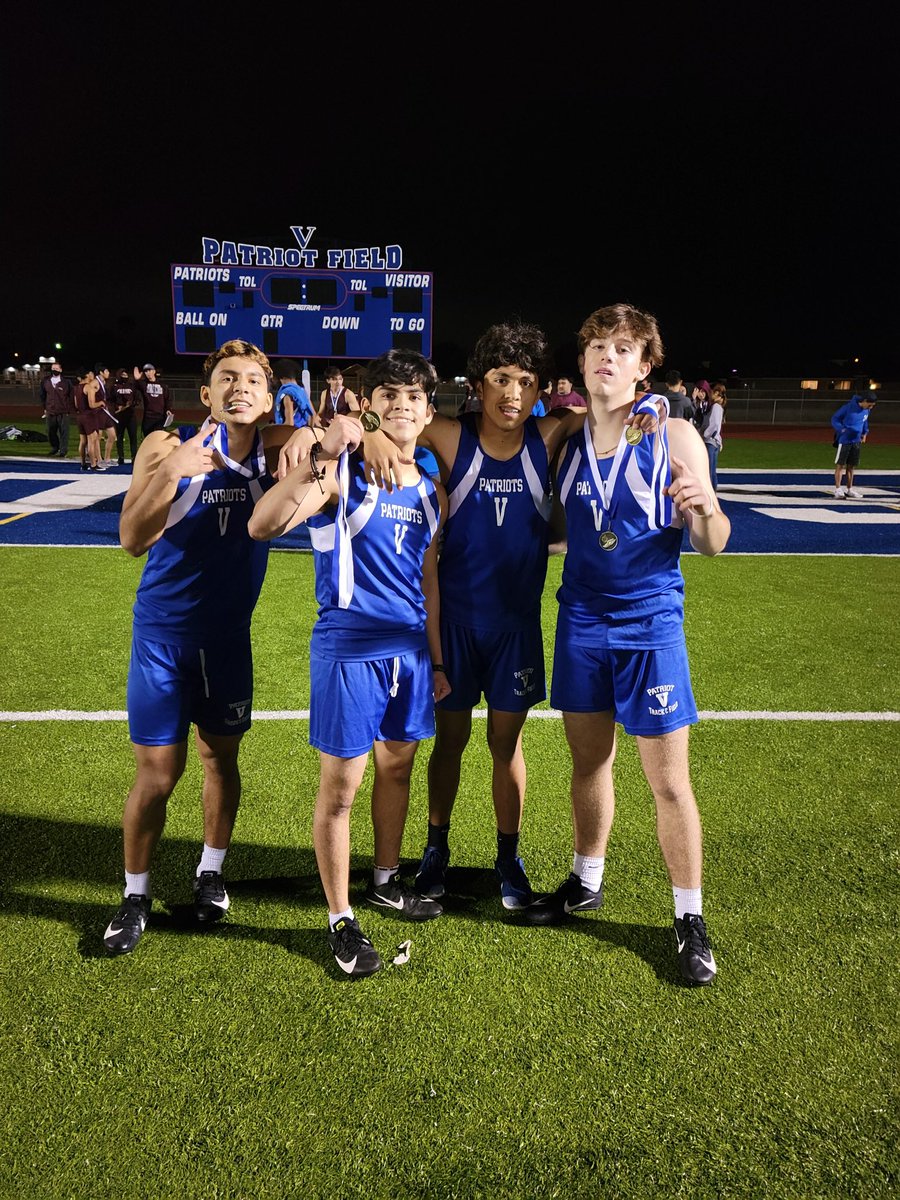 Patriot FB medalists from tonight’s track meet!!!
#weruntrack