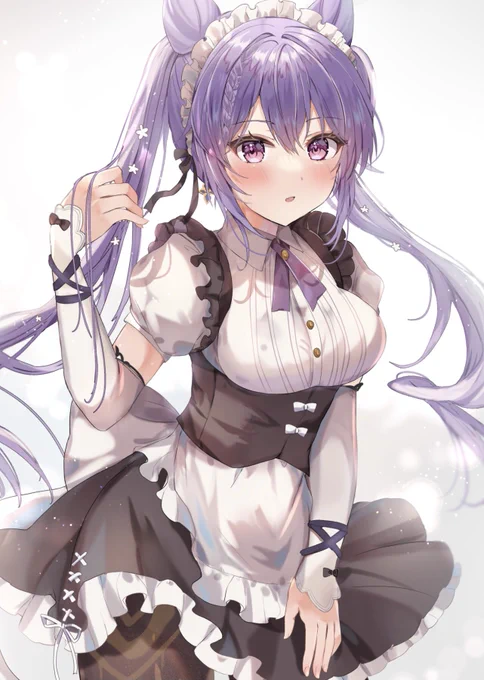 メイド刻晴

#原神 