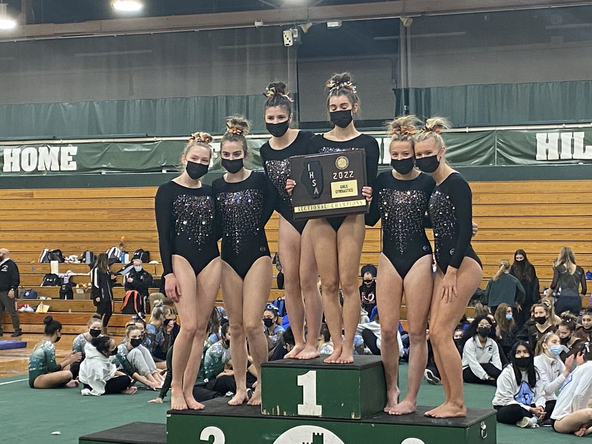 IHSA Sectional Gymnastics Champions!!!!