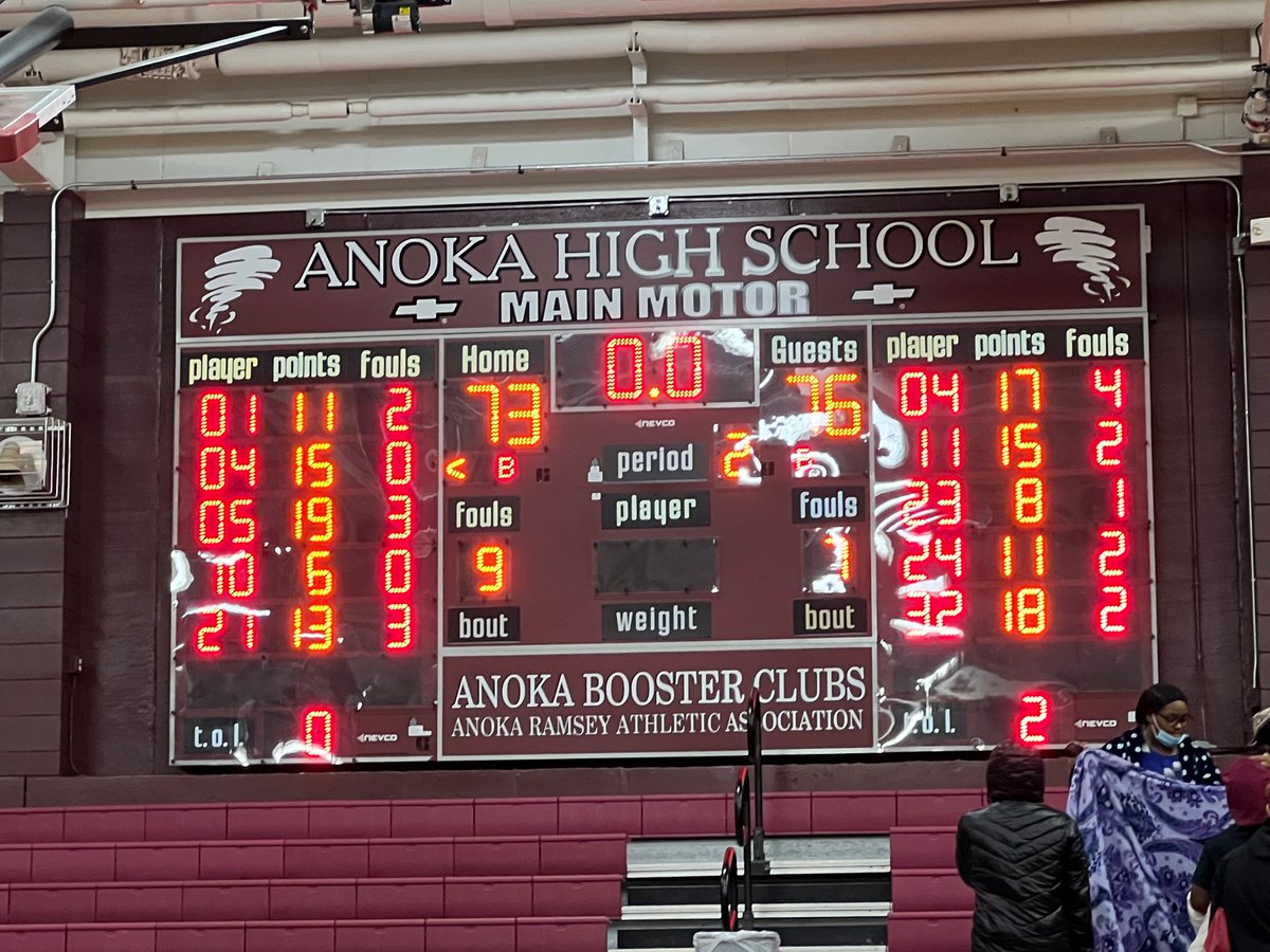 Coon Rapids Boys Hoops tweet media