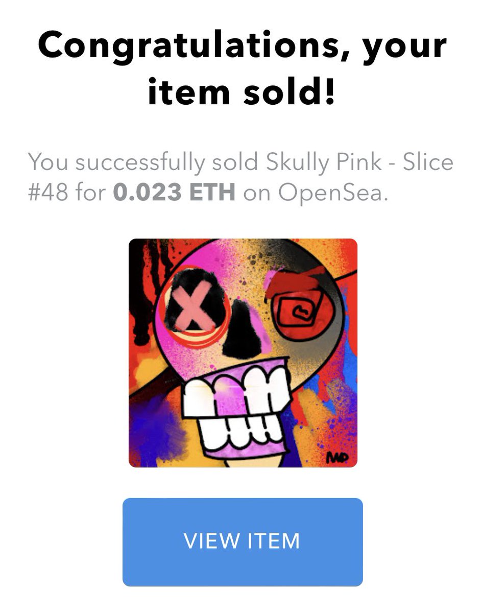 DreamSquiggles's tweet image. I’m still on a high from this week’s sales! So grateful for the art lovers! Thank you! 🤙❤️🙏

*SOLD!
“Santa Monica Blvd.” - Slice 23
“Dizzy Chick” - Slice 11
“Skully Pink” - Slice 48

opensea.io/collection/dre…
#NFT #NFTs #NFTartist #NFTart