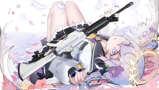 「m4 carbine white jacket」 illustration images(Latest)