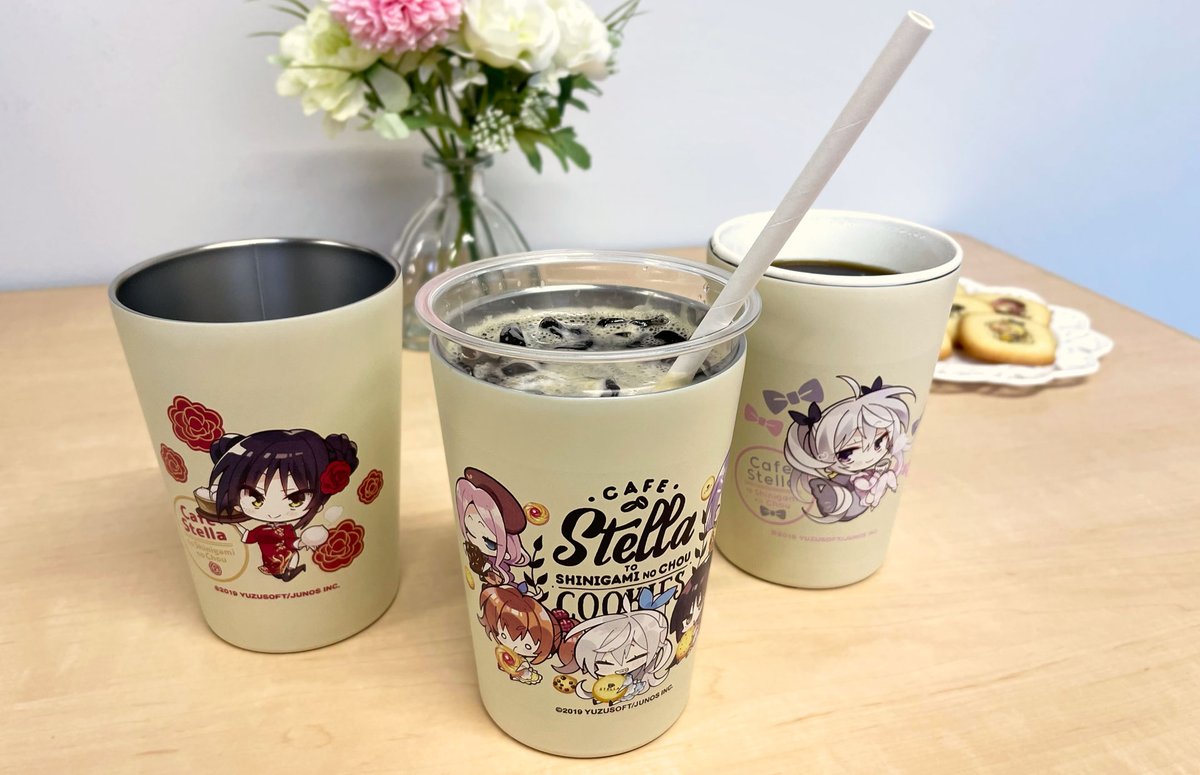 ゆずソフトショップ:新商品】『喫茶ステラと死神の蝶 ステンレスカラー