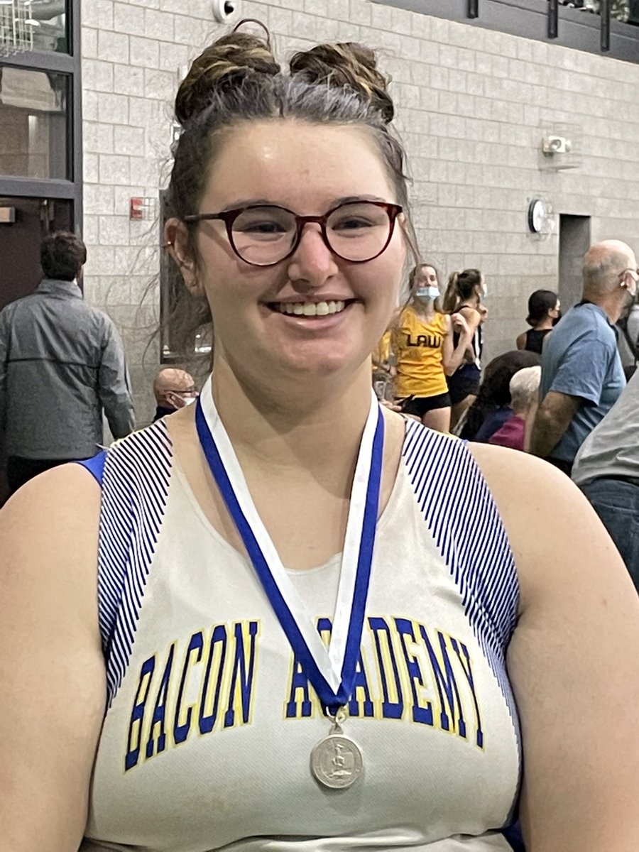 mmalloy1976's tweet photo. Congratulations to Jen Whipple for placing second in shot put and to Jordan Malloy for placing second in the 1600 at Class M states @BaconAthletics @BA_Peel https://t.co/c6c3YXW207