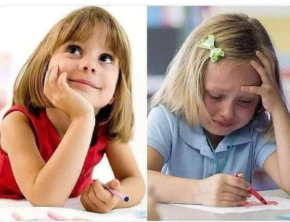 teachergoals's tweet photo. Me coming up with a great lesson vs. me grading that lesson: https://t.co/nSH1g91m23