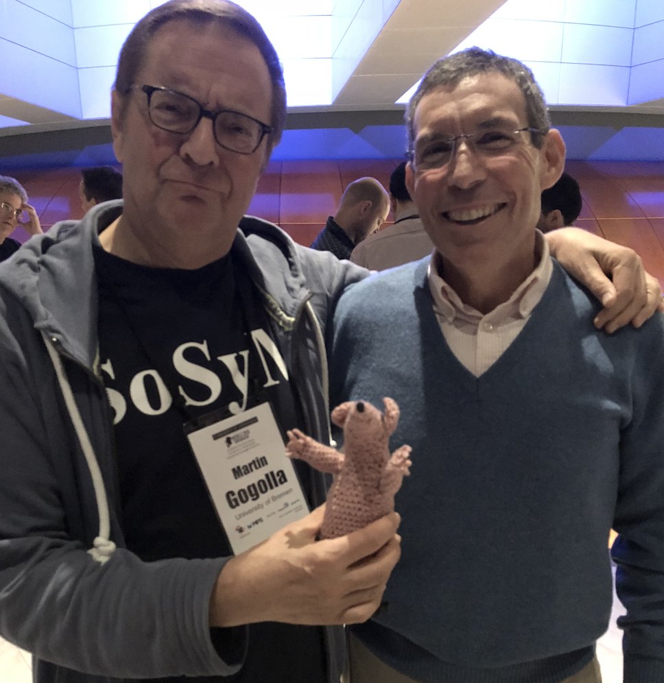 modelsconf's tweet photo. At MODELS conferences, you meet researchers from all around the world: Germany, Spain, … the Moon. #models18 #models22 https://t.co/ARYIJrymKJ