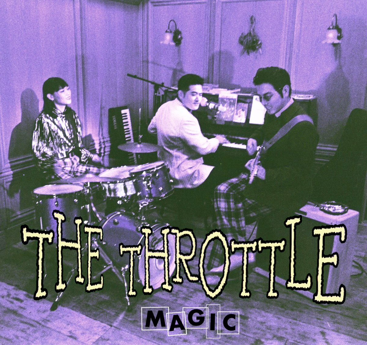 69thethrottle's tweet photo. 💥NEWS💥

The time is now!! 

新体制3ピースとして初リリース！ルーツに原点回帰したバンドのラフレック音源を配信💥

♪ THE THROTTLE / MAGIC 
https://t.co/K4vFnzaA4u

結成9年目ザスロファミリアの遊びとスウィング&amp;ロックが詰まるブートレグ風DEMOシリーズ1曲目だ‼︎

#THETHROTTLE https://t.co/Fdh3iqV8jJ