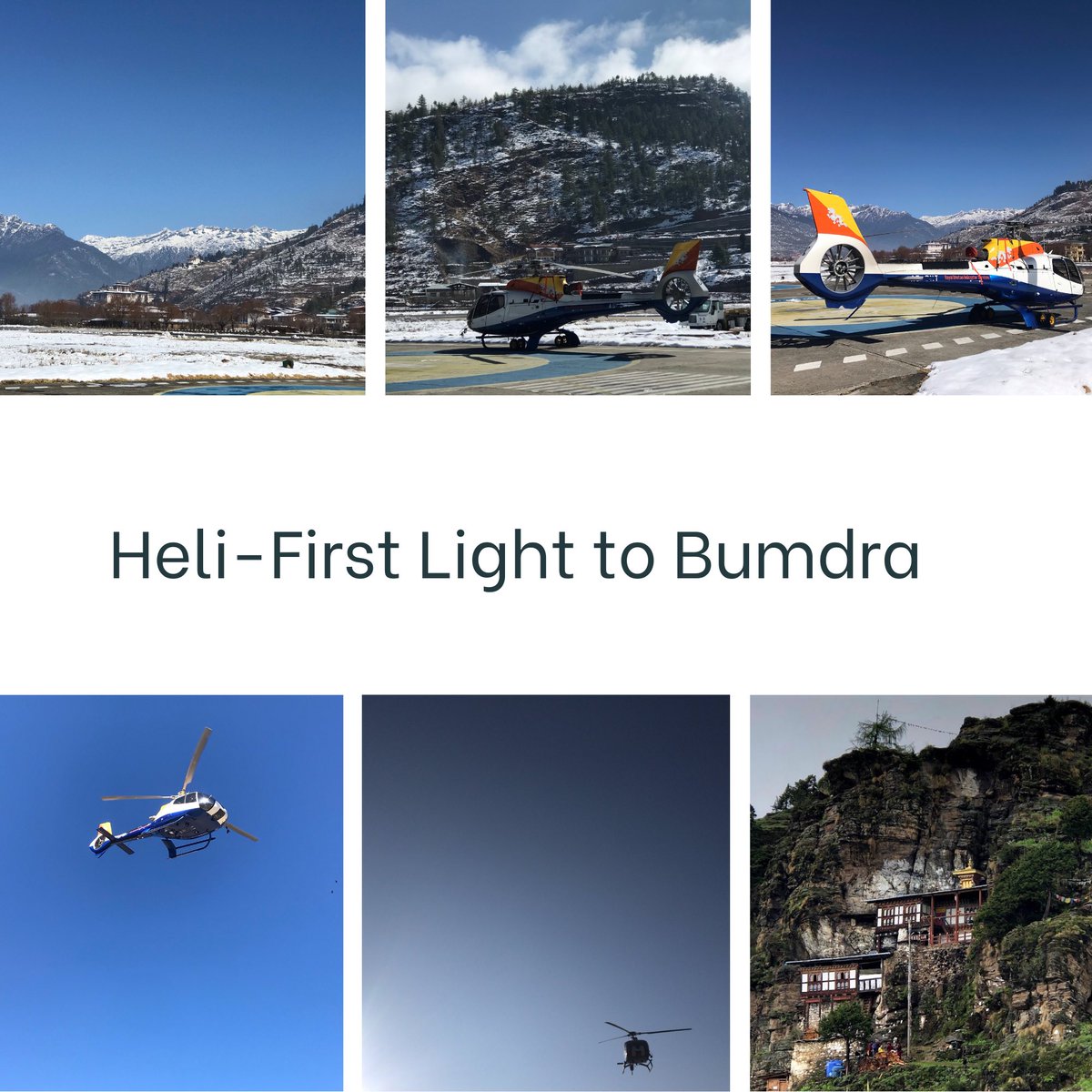 bhutanheli's tweet photo. 𝗛𝗲𝗹𝗶-𝗙𝗶𝗿𝘀𝘁 𝗟𝗶𝗴𝗵𝘁 𝘁𝗼 𝗕𝘂𝗺𝗱𝗿𝗮

𝖡𝗎𝗆𝖽𝗋𝖺 𝗆𝖾𝖺𝗇𝗌, "𝗍𝗁𝖾 𝗋𝗈𝖼𝗄 𝗈𝖿 𝗁𝗎𝗇𝖽𝗋𝖾𝖽 𝗍𝗁𝗈𝗎𝗌𝖺𝗇𝖽 𝖿𝗈𝗈𝗍𝗉𝗋𝗂𝗇𝗍𝗌" 𝗂𝗍 𝗂𝗌 𝗅𝗈𝖼𝖺𝗍𝖾𝖽 𝗍𝗈𝗐𝖺𝗋𝖽𝗌 𝗍𝗁𝖾 𝗇𝗈𝗋𝗍𝗁 𝗈𝖿 𝖯𝖺𝗋𝗈 𝗏𝖺𝗅𝗅𝖾𝗒.#Bhutan #History #helicopter #ride #know https://t.co/s5TaLlCfmC