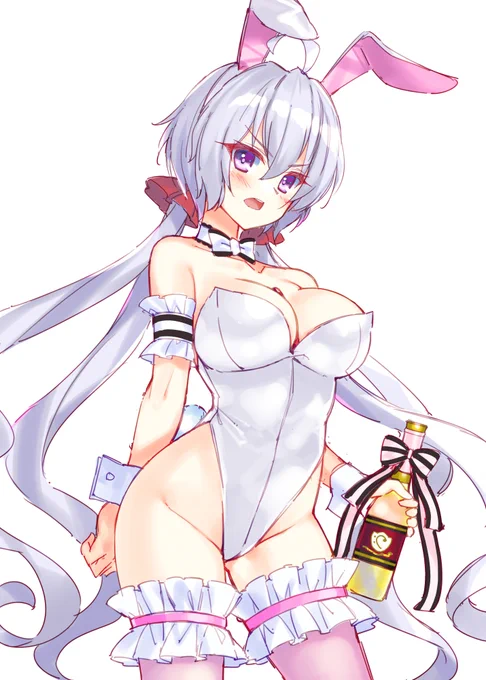 【過去絵】
白クリスばにー!
意外と白も似合うなぁ 