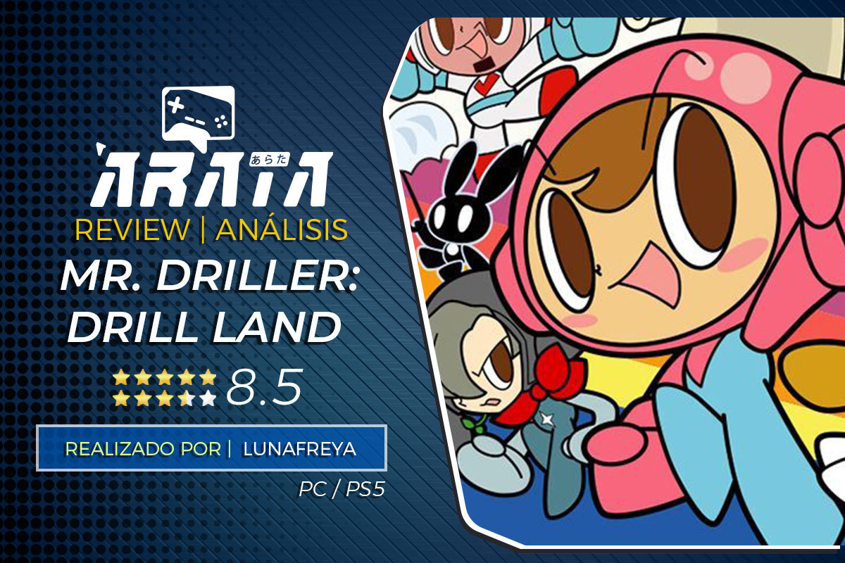 ILunafreia's tweet photo. ¡Un remaster para recordar a #MrDriller con su más reciente aventura en #Drilland por @BandaiNamcoLA, en la nueva @ArataLatam Reseña o #ArataReview de la valkyria Lunafreya.
https://t.co/CSbkAmnREG https://t.co/fIPPO3Id2a