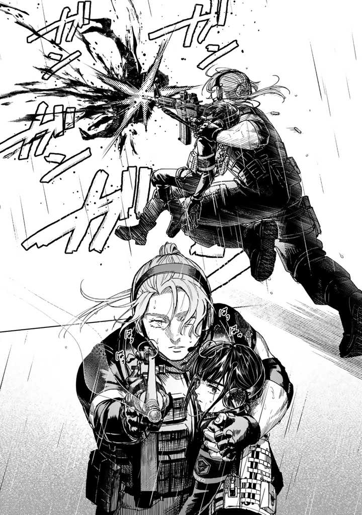 COMICリュエルにて連載中の『SHWD《シュード》』ep.10更新されました。

https://t.co/OTG88bGTEo

デュナミスを捜索中のレオ部隊に、
処理班ではないはずの野中から位置情報が届いて…?

未知の生体兵器と戦うバディ百合漫画、
福岡支部編の続きです。
#SHWD_シュード 