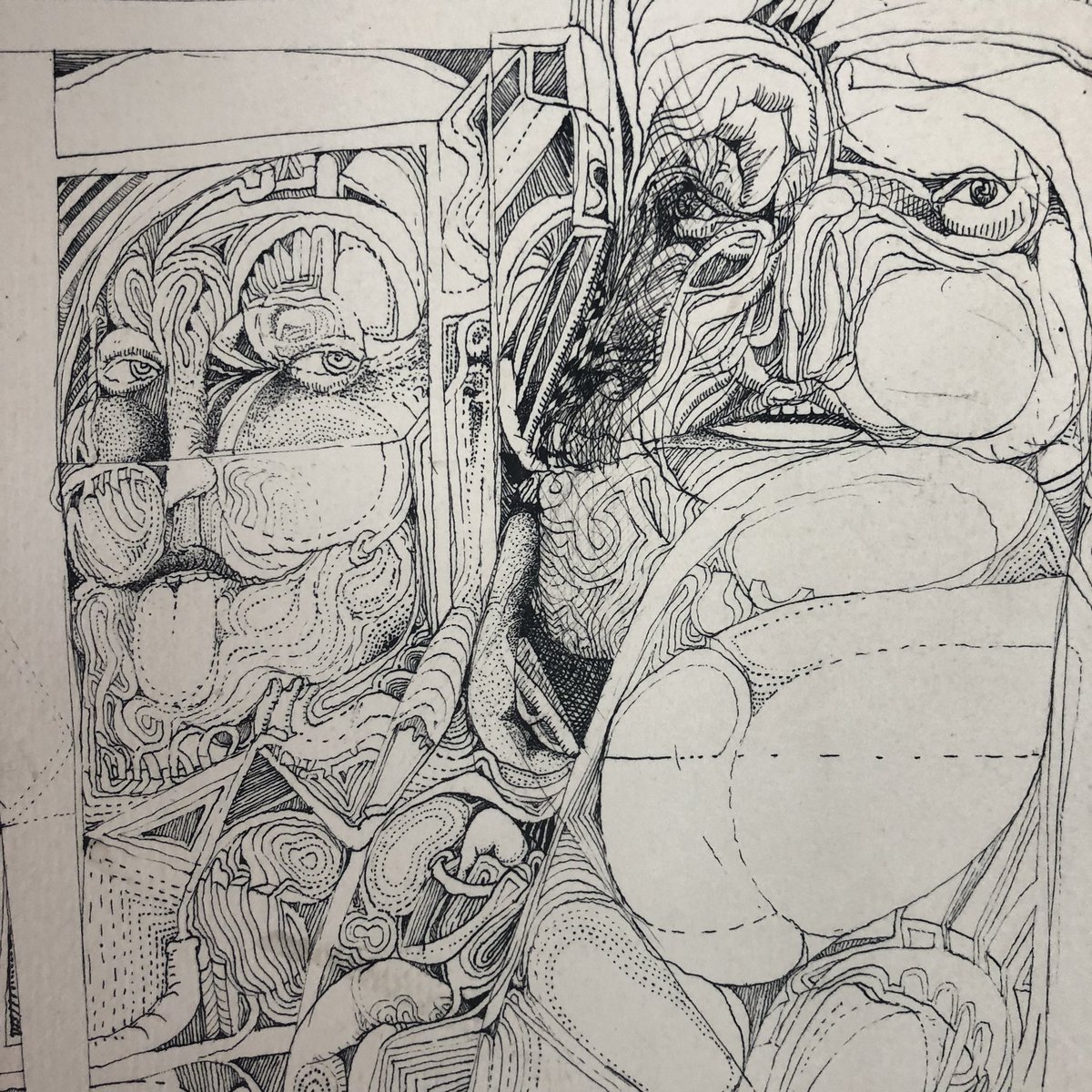 #miguelvarea #estétikadeldisimulo #desvareando #plumilla #tintachina #ink #arte #art #dibujo