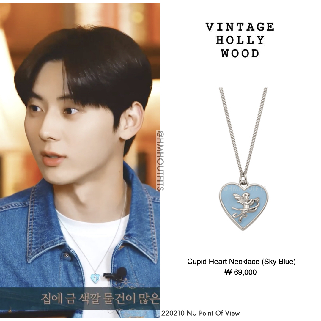 HMHOutfits's tweet photo. 220210 NU Point Of View 
#황민현 #민현 #HWANGMINHYUN #MINHYUN
necklace: VINTAGE HOLLYWOOD https://t.co/EHALwjXPDn