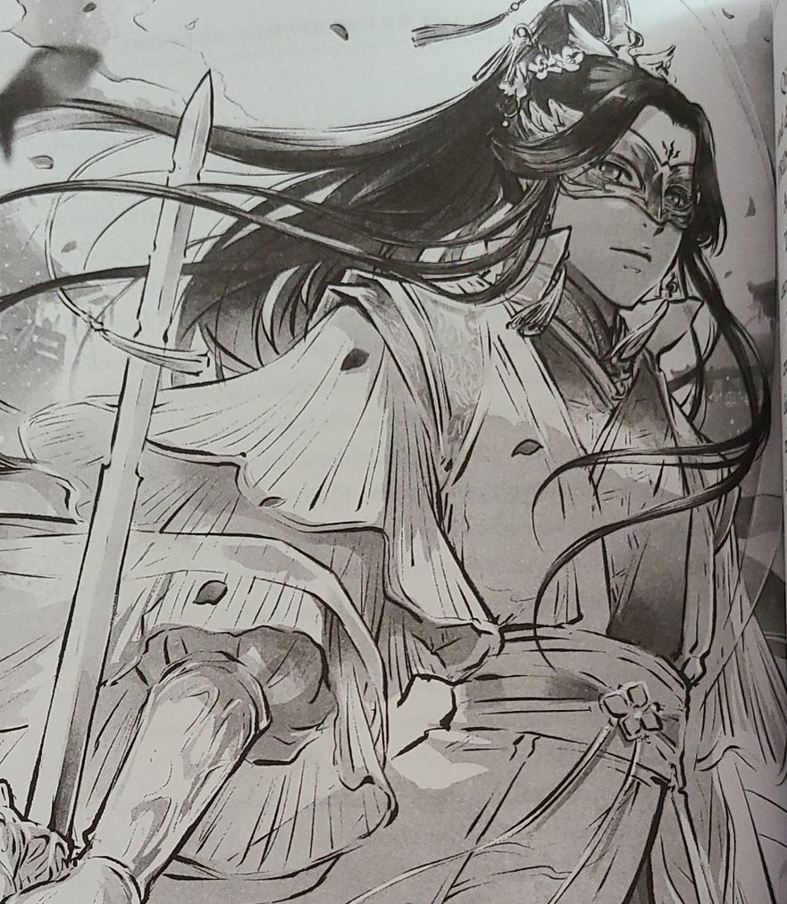 YoonGitto's tweet photo. Es perfecto que tanto el arte de la novela como el donghua representen a Taizi Dianxia así de imponente y majestuoso. Le hacen honor a su título 🛐 https://t.co/vVf5iaJR0M