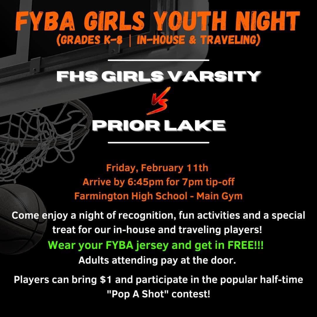 Going to be a good one tomorrow! Big night for all of the girls in our community! Pack the gym! 🏀🐾