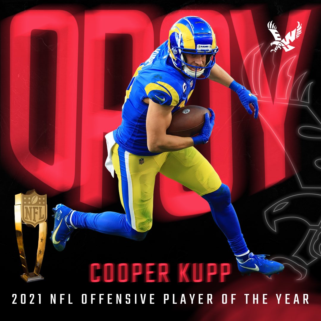 The 2021 Offensive Player of the Year: <a href="/CooperKupp/">Cooper Kupp</a> #ProEags