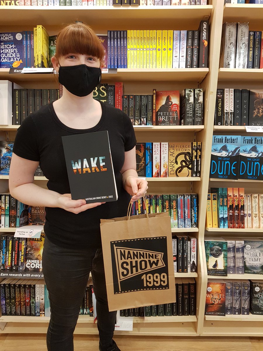 luckienicky's tweet photo. A quick stop off @DymocksWarringahMall, where they love a bit of crime.
#WakeBook @HachetteAus @ByssheShelley https://t.co/KuREfXaDDA
