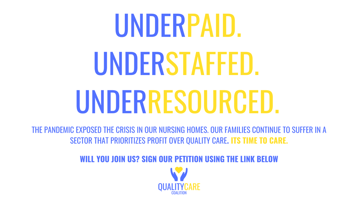 CLUE_OC's tweet photo. Skilled nursing facilities are understaffed, under-resourced with workers who are underpaid. We’ve joined the Quality Care Coalition to bring change to skilled nursing facilities across LA County. Will you join us by signing this petition here? https://t.co/KmvUV11p7A #TimeToCare https://t.co/9nJsGk2hLt
