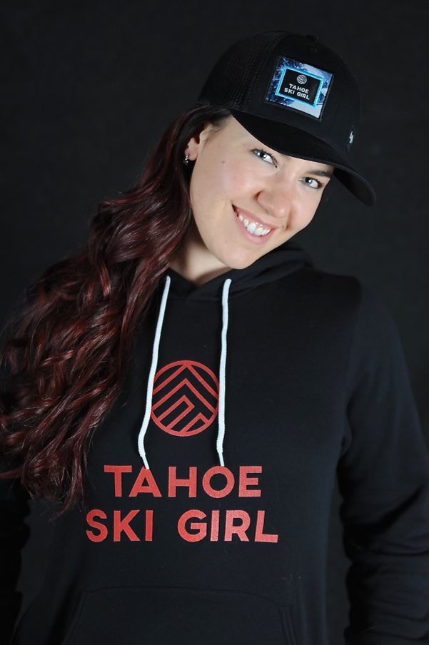 Tahoe Ski Girl <a href="/LilaLapanja/">Lila Lapanja</a> made history today by becoming the first person to get 2,500 points in Nor-Am slalom. Wear that hoodie with pride Lila!  Get what she wears at tahoeskigirl.com. #skiing #Hoodies #girlpower #Tahoe #tahoelocal