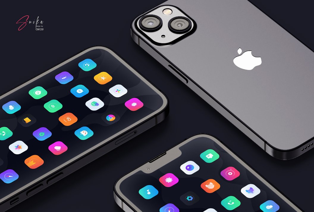 awzedesign's tweet photo. On Progress...
Swika Icon live on @gumroad soon...!
#ios15homescreen #ios14homescreen #iPhone13 #iphone14pro #nojailbreak #Jailbreak #iconpack #theme #swika_iconpack https://t.co/Z7OqI6Im5B