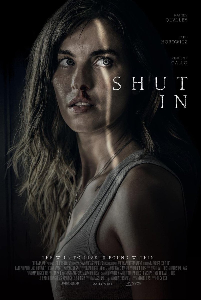 Fodrod_of_Oz's tweet photo. Congratulations to the cast & crew of #ShutIn. It was a great movie with many intense moments. Acting, story, set, all of it was done really well.
#DJCaruso #RaineyQualley #JakeHorowitz #VincentGallo #LucianaVanDette #PenelopeMartone #MelanieToast @realDailyWire @DailyWireEnt https://t.co/2y9dsOaPOG