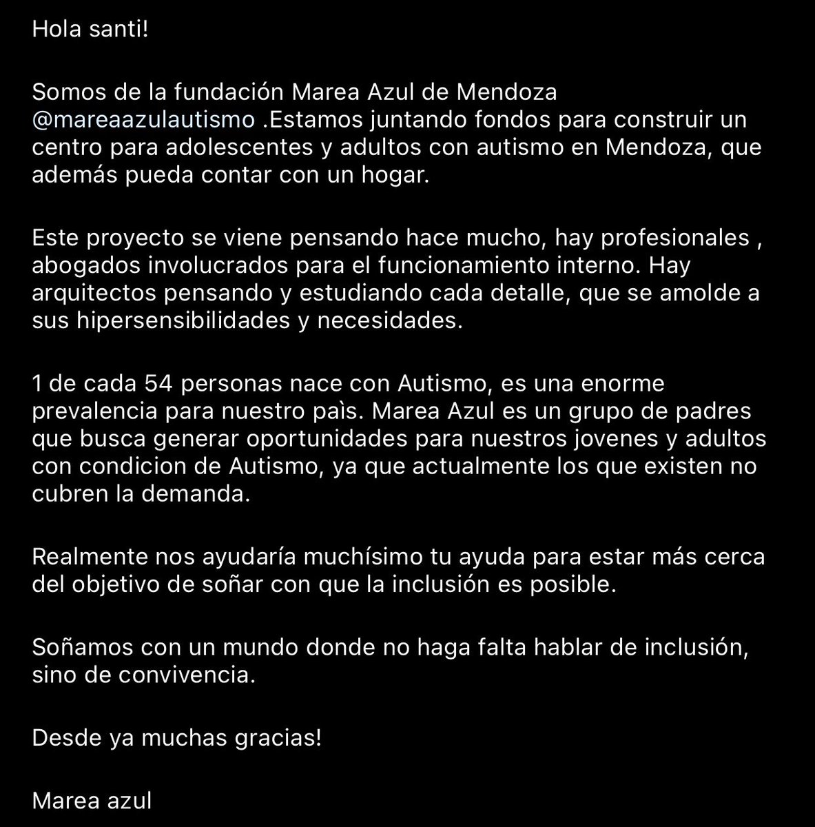 martipalumbo's tweet photo. Hola!! Nos ayudan con un rt porfi? 
@santumaratea1 https://t.co/AFCzejB1qh