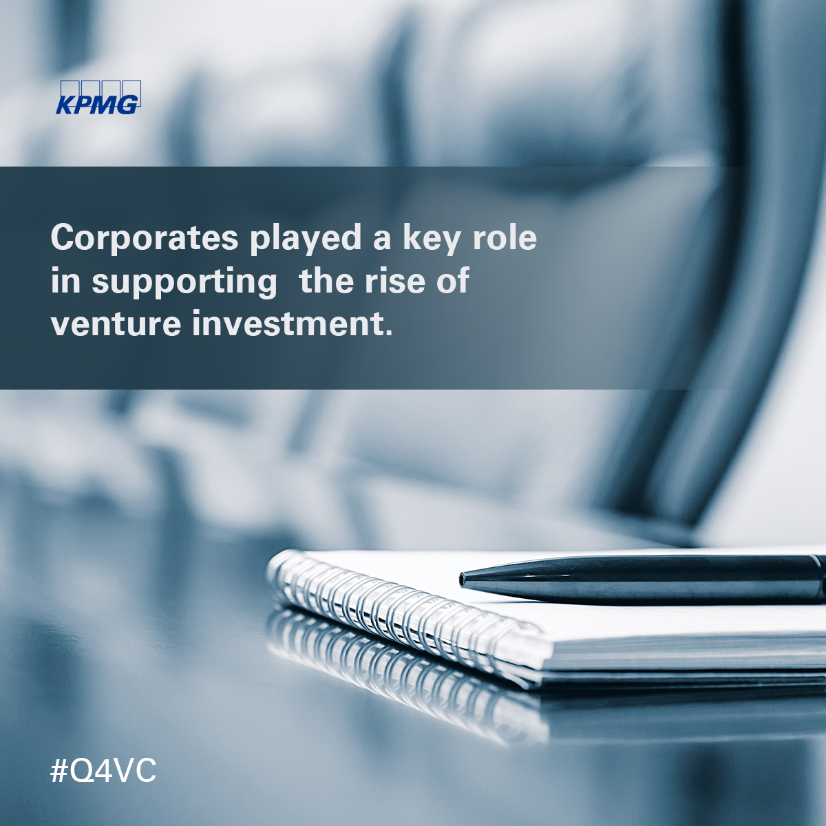 KPMGIndia's tweet photo. The continued 2021 recovery is increasingly the result of the longer-term motivation of CVCs and their counterparts' interests in fostering longer-term economic growth https://t.co/6V4U3b5lYW | #Q4VC https://t.co/GbMsTNZOel