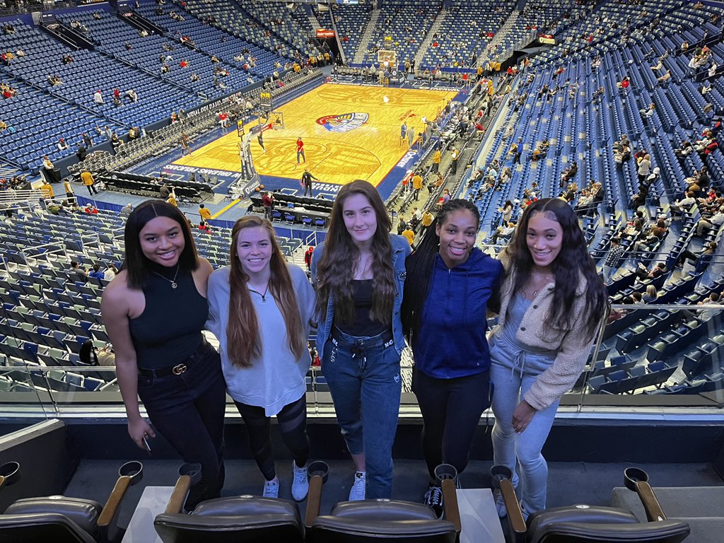 We had a great time at the Pelican’s game introducing some recruits to the great city of New Orleans!