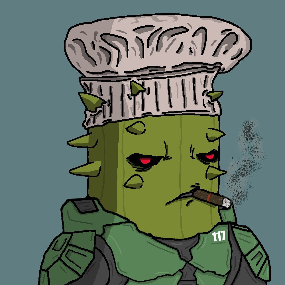 @Stranded_Cactus Yoo look at this man, is he a wearing a masterchief armor? 👀 
Hop in the gang while we're still so early!