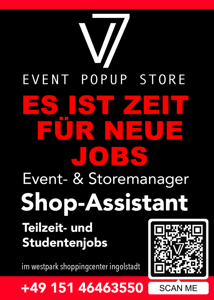 Für unsere #von7 #RaaS Projekte suchen wir Verstärkung an den Standorten #Ingolstadt, #Wien und #Hamburg.