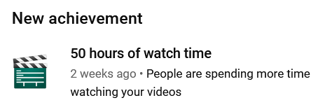 AuralSetsYT's tweet photo. ๐ฅณWe reached 50 Hours of Watch time! I'm so happy you guys have been enjoying my #ASMR content as much as I love making it ๐. Thank you so much for your support!
My YT channel: https://t.co/WD9Nv6nlMU
@YouTube #smallyoutuber #relaxation #achievementalert #GoalSetting https://t.co/o7OONimBwC