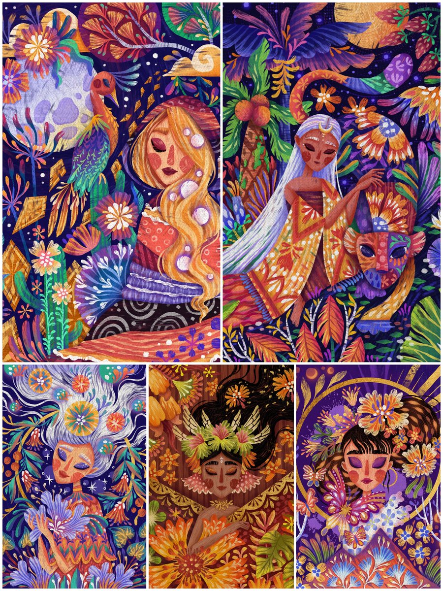 holakanola's tweet photo. Hi Everyone ✨
You just stumbled upon my page!
I'm Riska from Indonesia, as you can see I'm in love with colours and patterns ❤️
I also create a story behind each artworks, see more here:
https://t.co/JZmMXzEf0k

[A THREAD 1/3] ⏬⏬ https://t.co/bR3Aw7o3ji