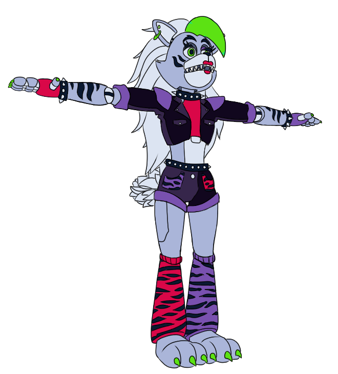 FNAF SB AU] Roxy Fnaf by rucchigo -- Fur Affinity [dot] net