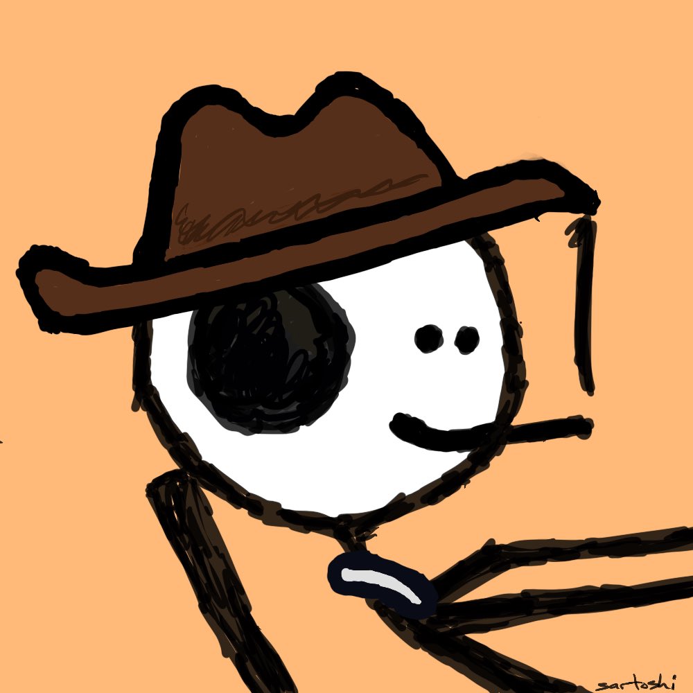 Howdy mfers! <a href="/sartoshi_nft/">@sartoshi_nft</a>  #NewNFTProfilePic #mfers