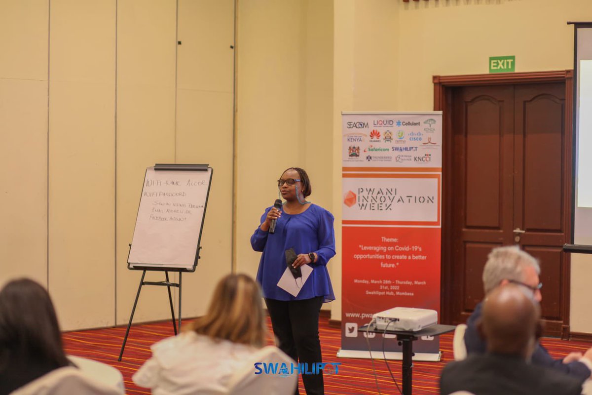 “We want to be the 1st County that adopts the ICT Policy, We are working with ECDs and primary schools to drive innovation and Tech to lay foundation for a generation that is will be ready for modern Challenges “ Anwar Ahmed Chief of ICT <a href="/MombasaCountyKe/">Mombasa County</a> #PwaniInnovationWeek