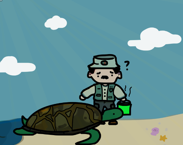 grunklestanfart's tweet photo. attracting turtles https://t.co/VqrZnWwmnM