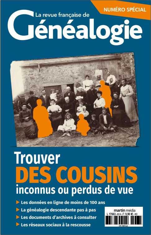 La <a href="/rfgenealogie/">RFGénéalogie</a>  dans son numéro hors série propose un inventaire des sources disponibles pour mener des recherches généalogiques. Articles très complets.