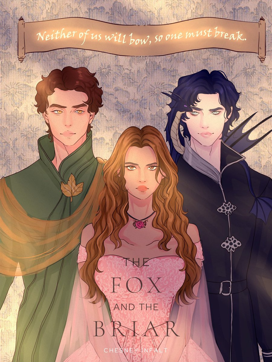 Ready for a Faerie Sleeping Beauty retelling with:

🦊 Forced betrothal

🦊 A small sassy wyvern

🦊 Lots of pining and heartache

🦊 My version of Maleficent—The Unseelie King

🦊 Magic and adventure (and a ton of danger)

~Preorder~: 
mybook.to/thefoxandthebr…