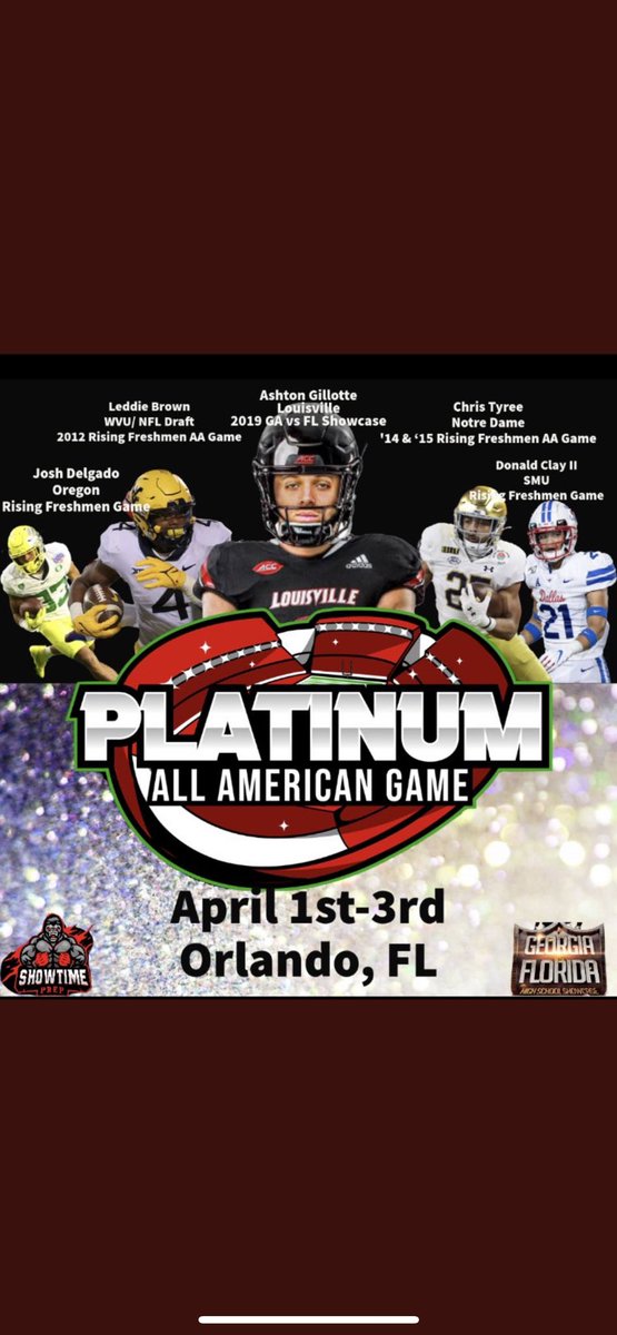 Blessed to be invited to the Platinum All American Game👀💪🏽💪🏽‼️