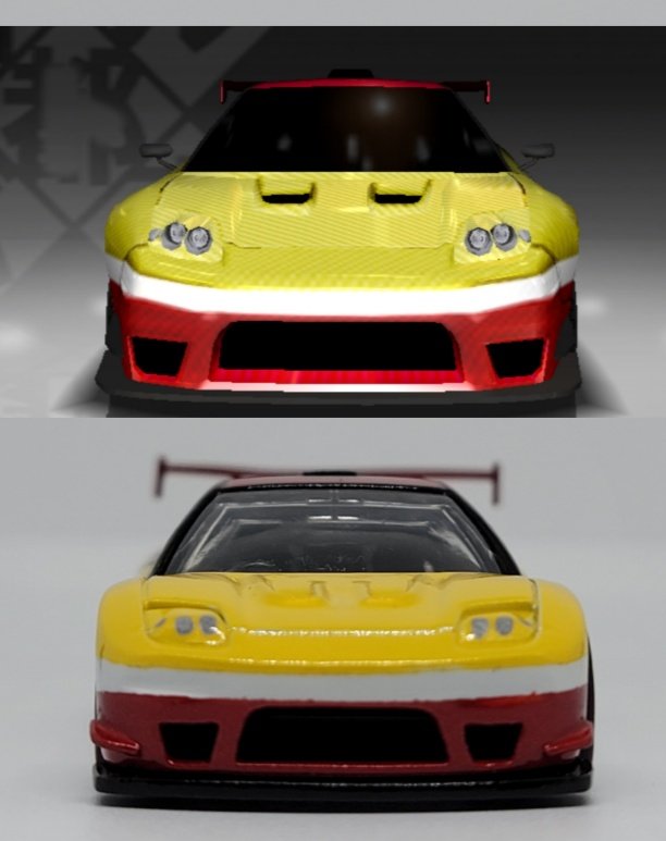 改造トミカ ホンダ NSX-R PSP版 首都高バトルに登場する夢見の生霊を