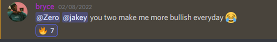 DegenPasss's tweet photo. Some kind words from our community. Discord invite giveaway at 3k🔥RT if you cant wait to get in https://t.co/YAo2mrkn4g